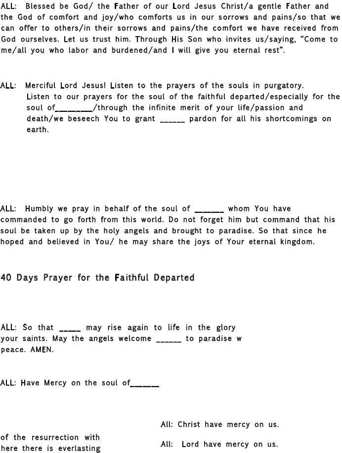 40 days prayer for the faithful departed pdf reader